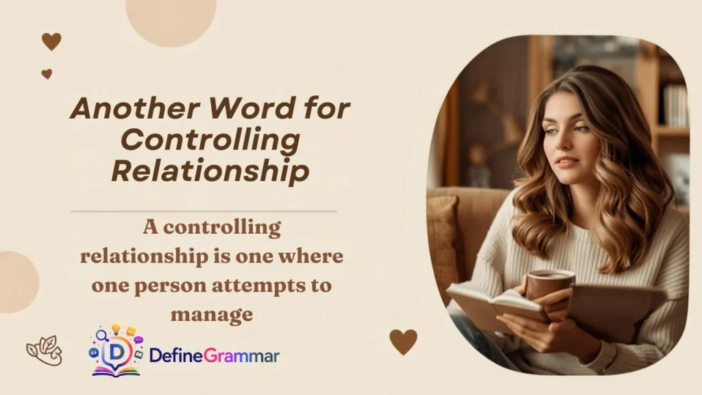 Another Word for Controlling Relationship
