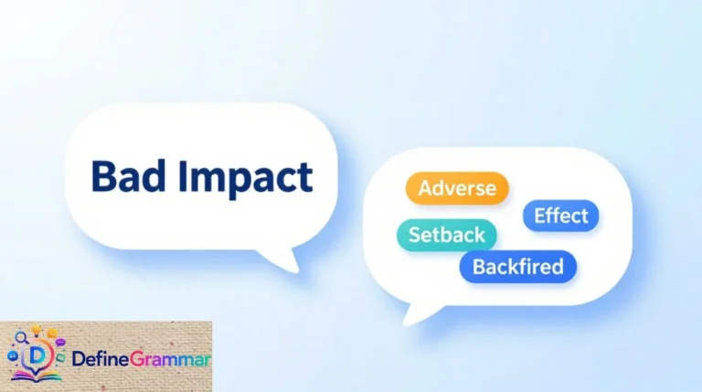 "Bad Impact"