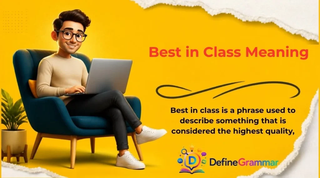 Best in Class Meaning