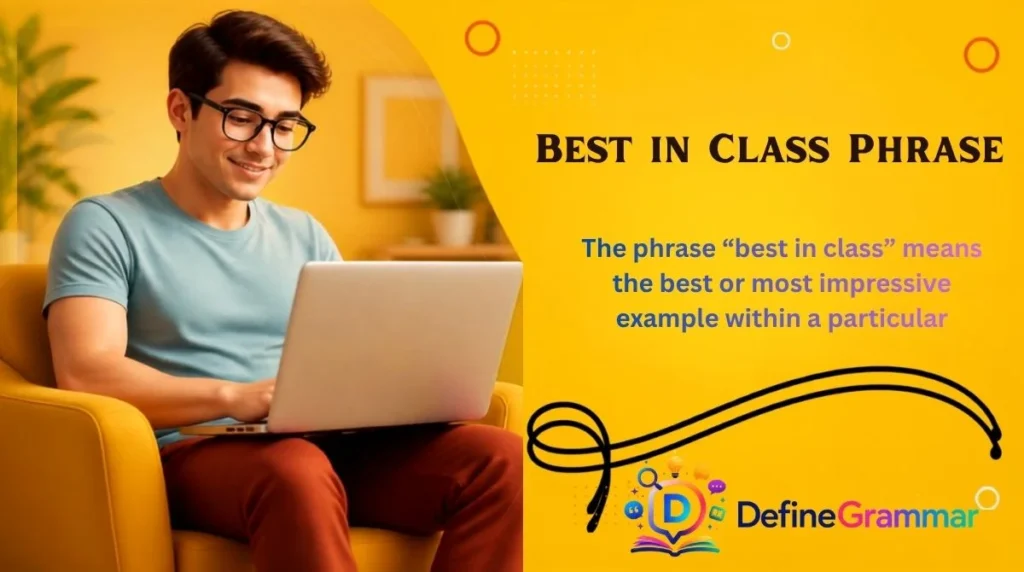Best in Class Phrase