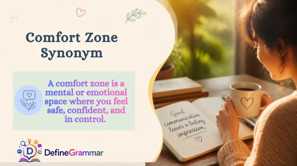 Comfort Zone Synonym