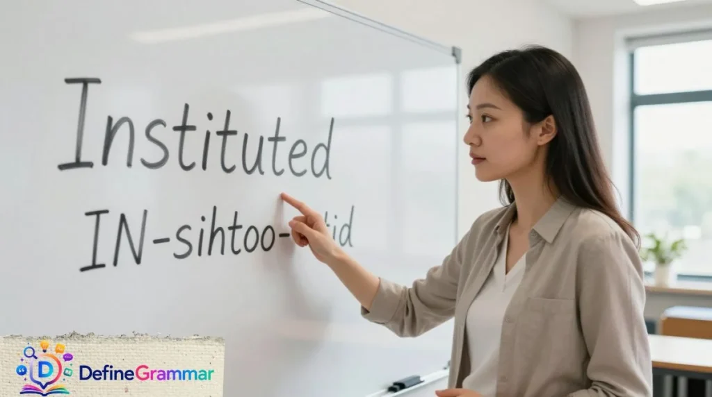 Instituted Pronunciation
