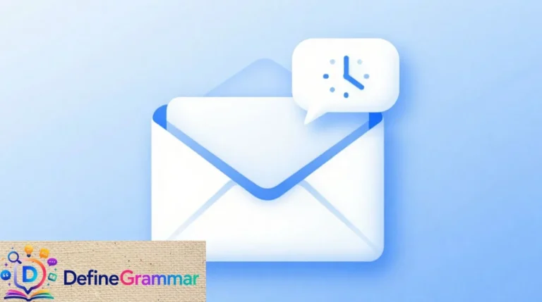 "Looking Forward to Hearing From You"