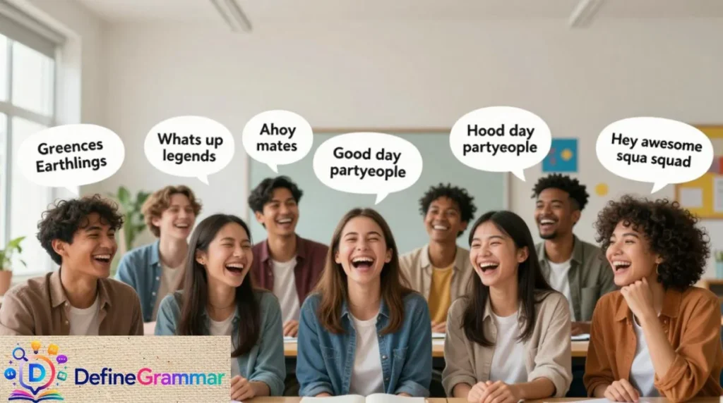 Other Ways to Say Hello Everyone Funny