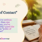 "Point of Contact"