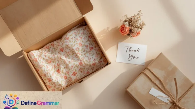 "Thank You for the Birthday Gift"