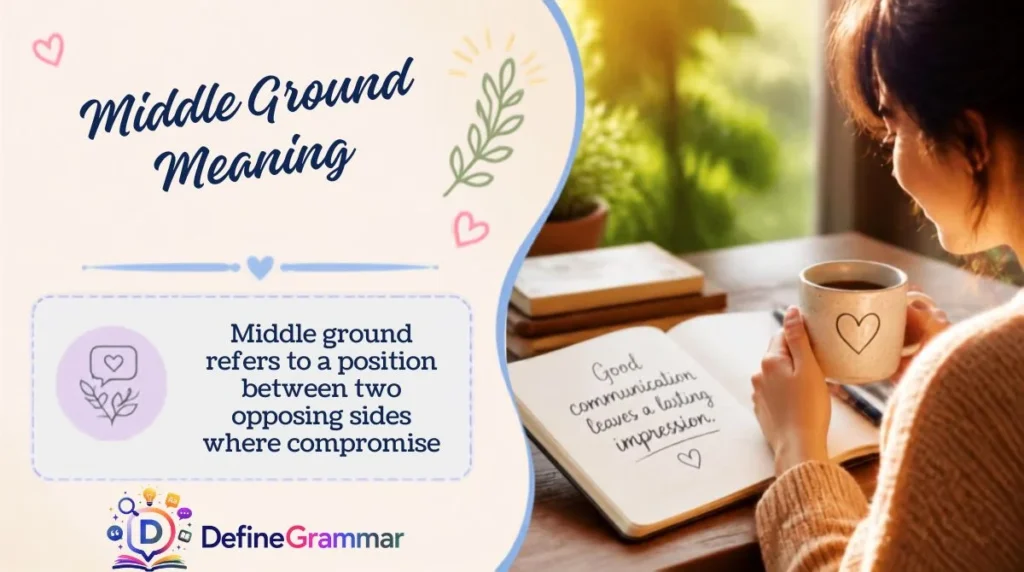 Middle Ground Meaning