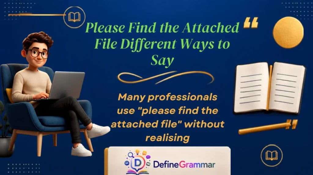 Please Find the Attached File Different Ways to Say