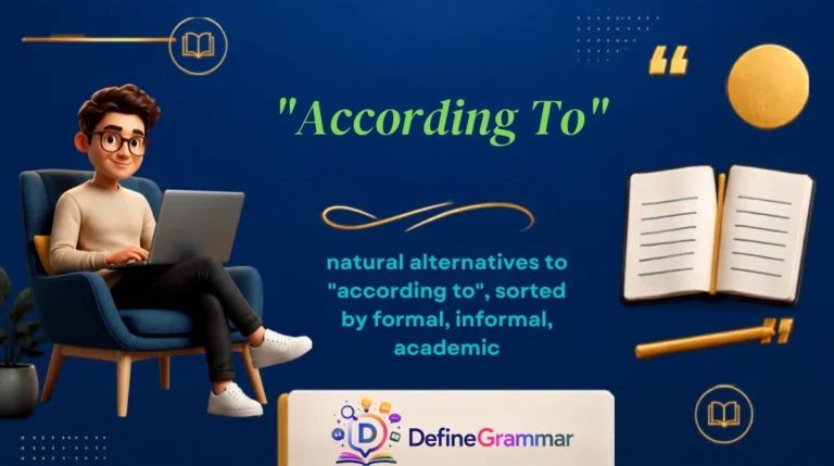 "According To"