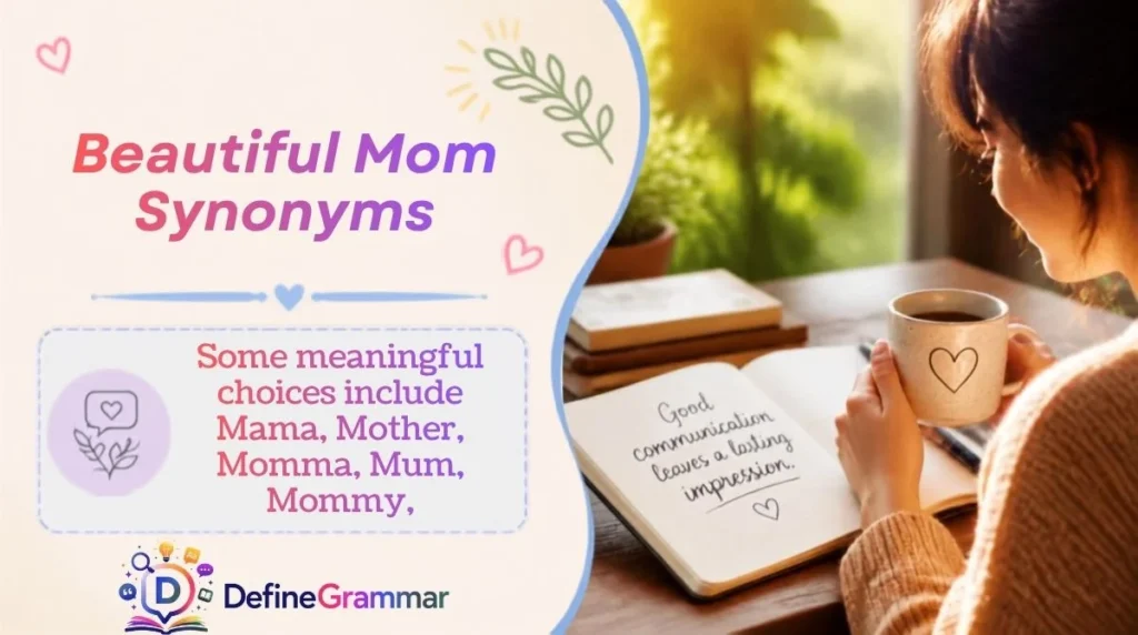 Beautiful Mom Synonyms