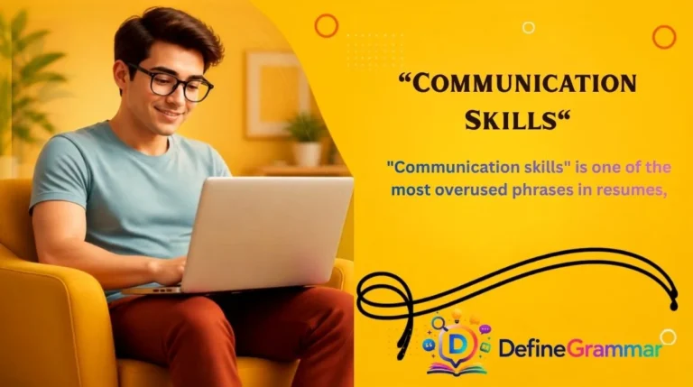 "Communication Skills"
