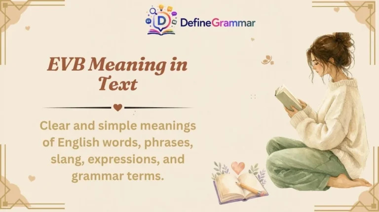 EVB Meaning in Text