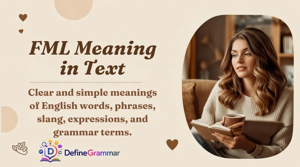 FML Meaning in Text