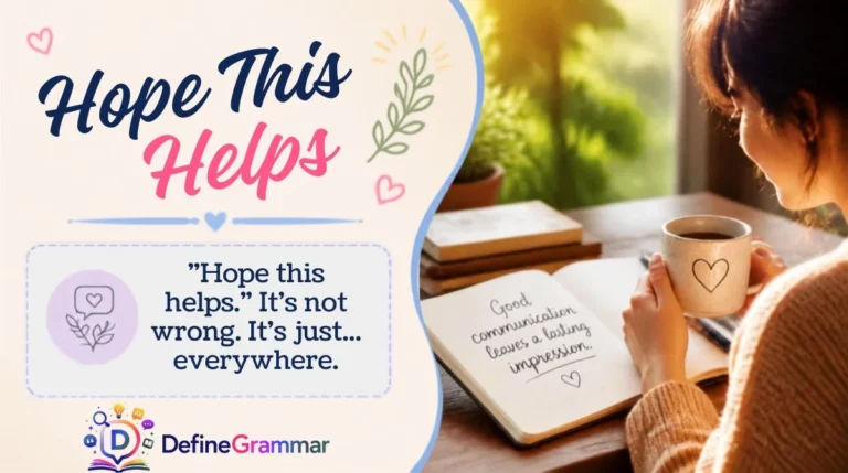 "Hope This Helps"