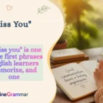 "I Miss You"