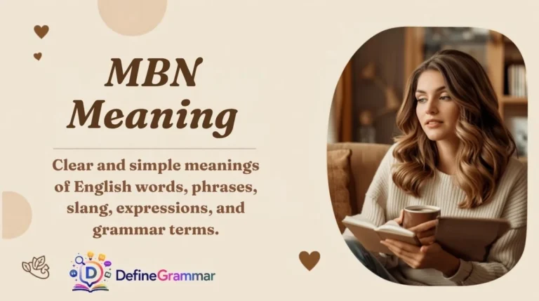 MBN Meaning