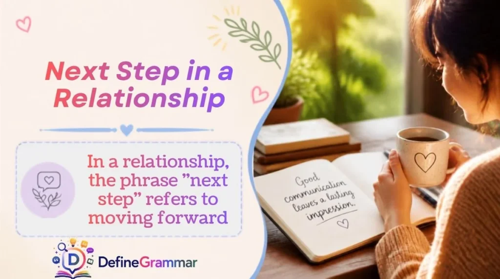 Next Step in a Relationship