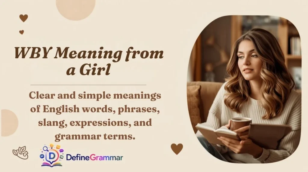 WBY Meaning from a Girl