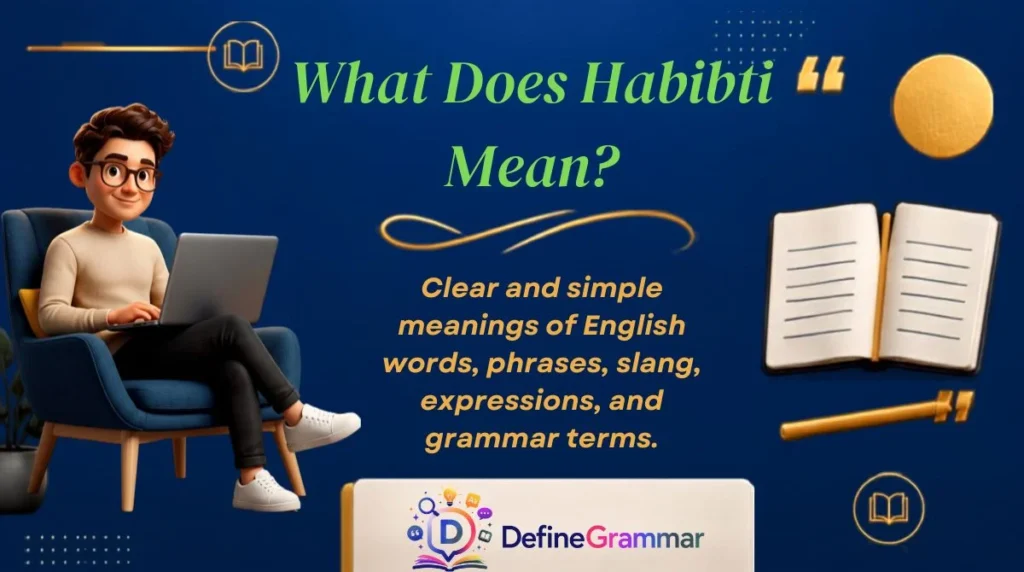 What Does Habibti Mean?