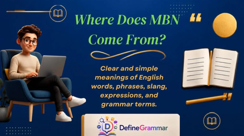 Where Does MBN Come From?