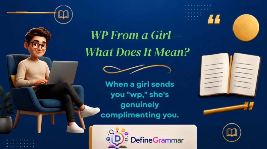 WP From a Girl — What Does It Mean?