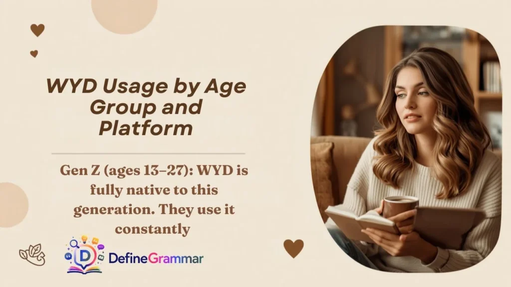 WYD Usage by Age Group and Platform