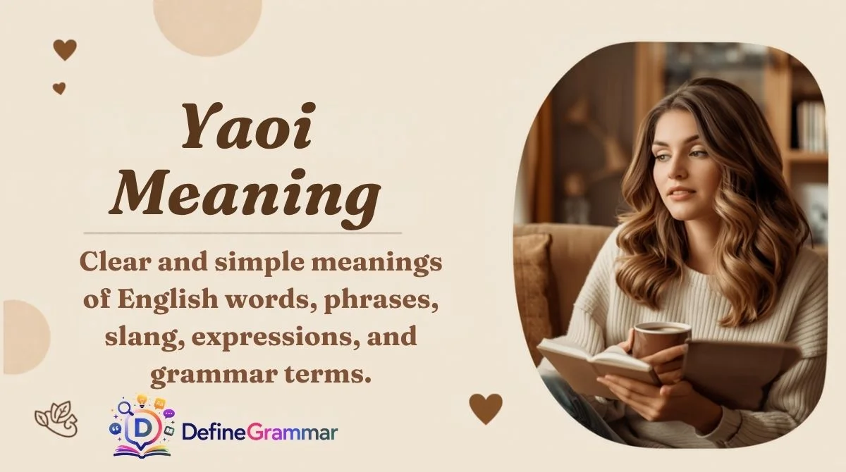 Yaoi Meaning