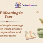EMP Meaning in Text