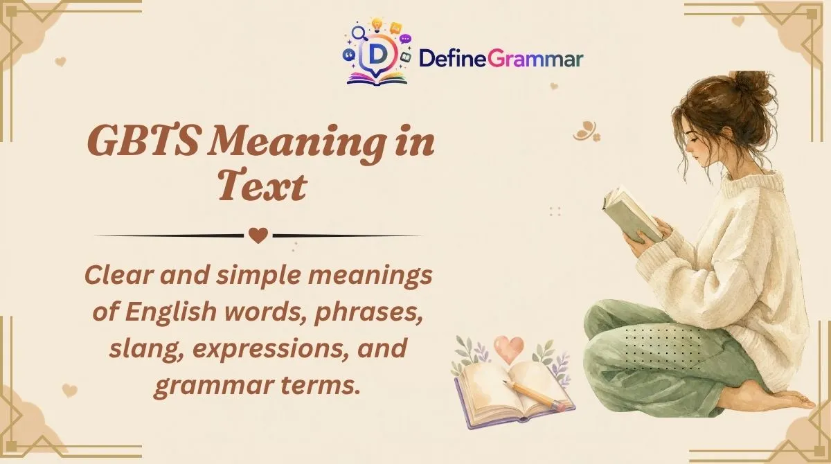 GBTS Meaning in Text