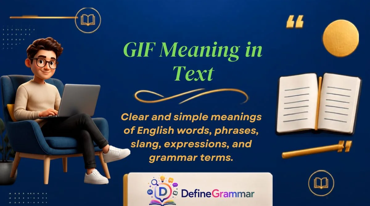 GIF Meaning in Text