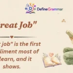 "Great Job"