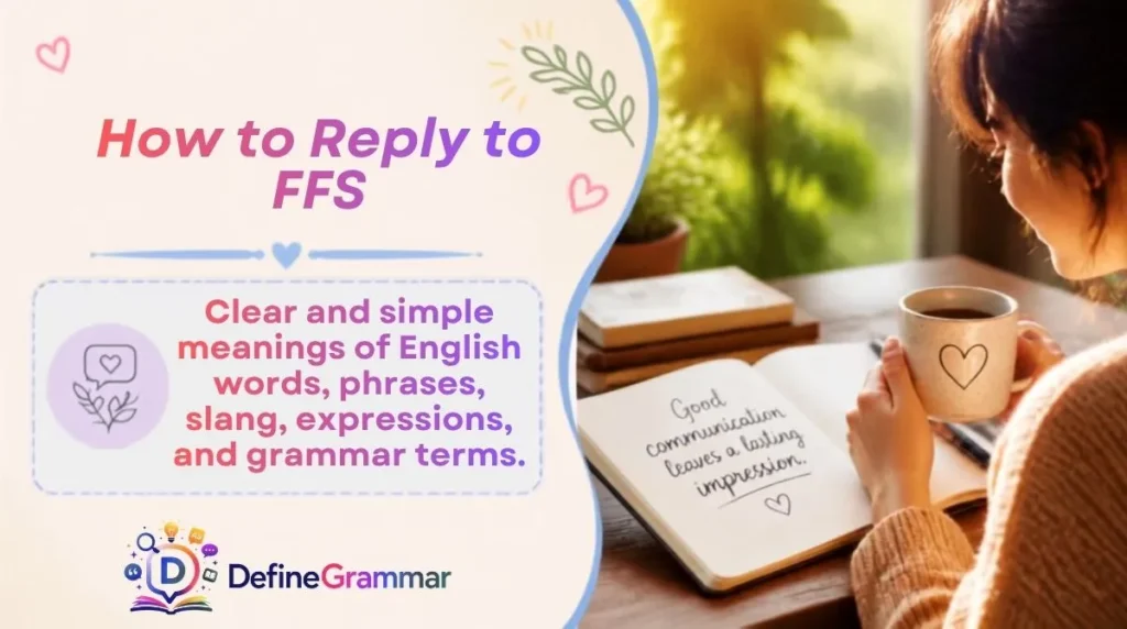 How to Reply to FFS