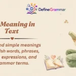 IFL Meaning in Text