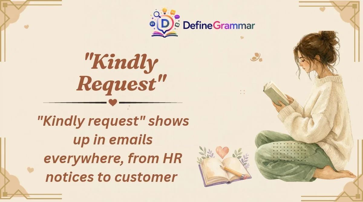 "Kindly Request"