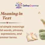 LKR Meaning in Text