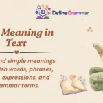 LMS Meaning in Text