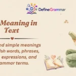 SFS Meaning in Text