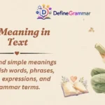 TF Meaning in Text
