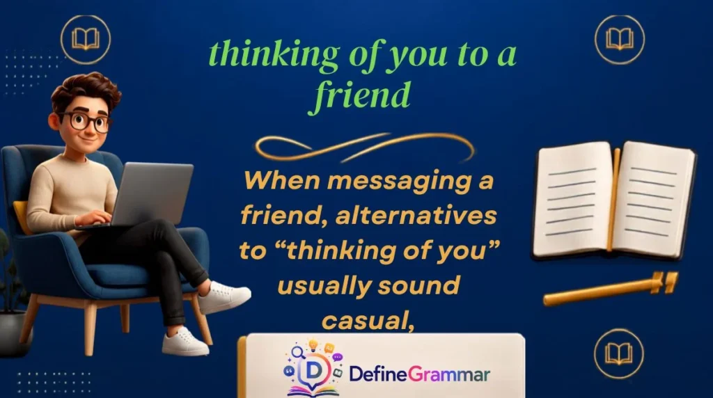thinking of you to a friend