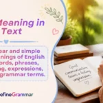 TM Meaning in Text