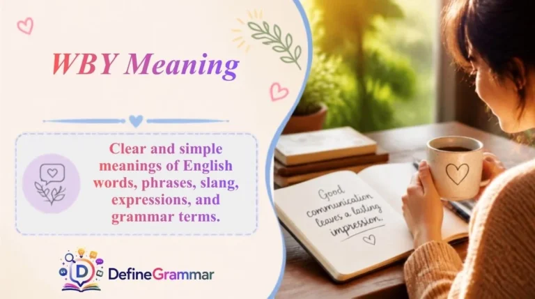 WBY Meaning