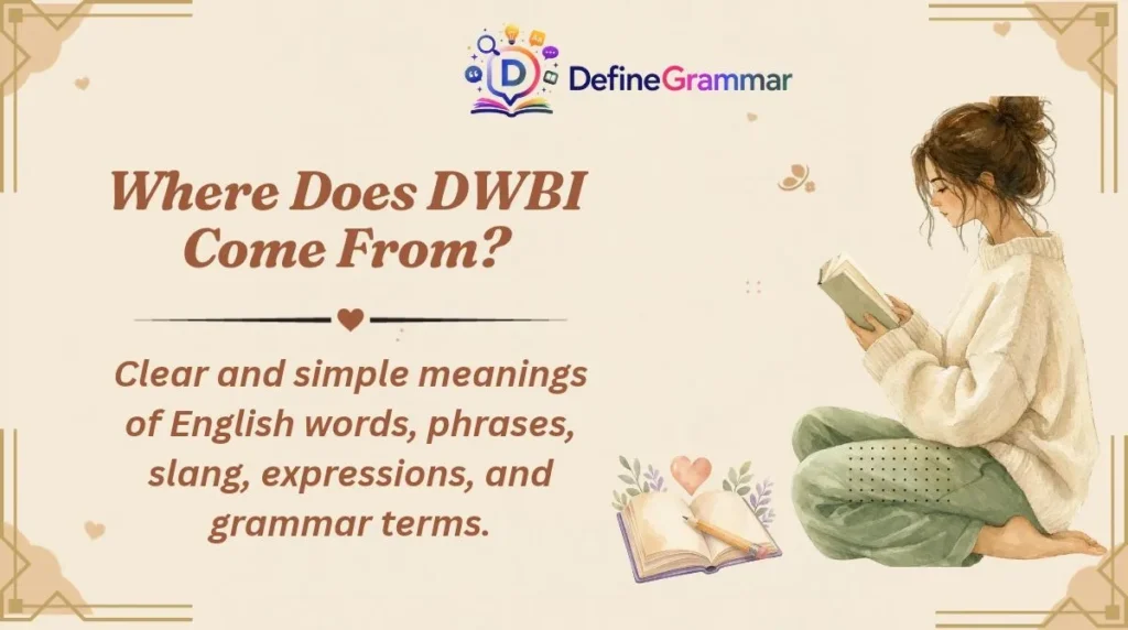 Where Does DWBI Come From?