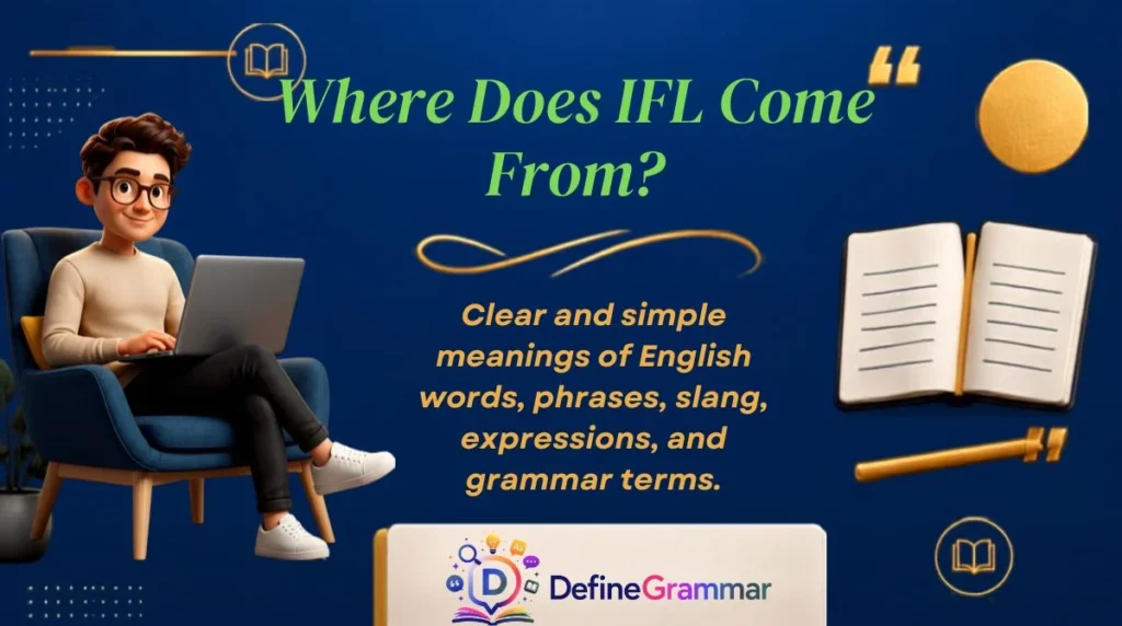 Where Does IFL Come From?