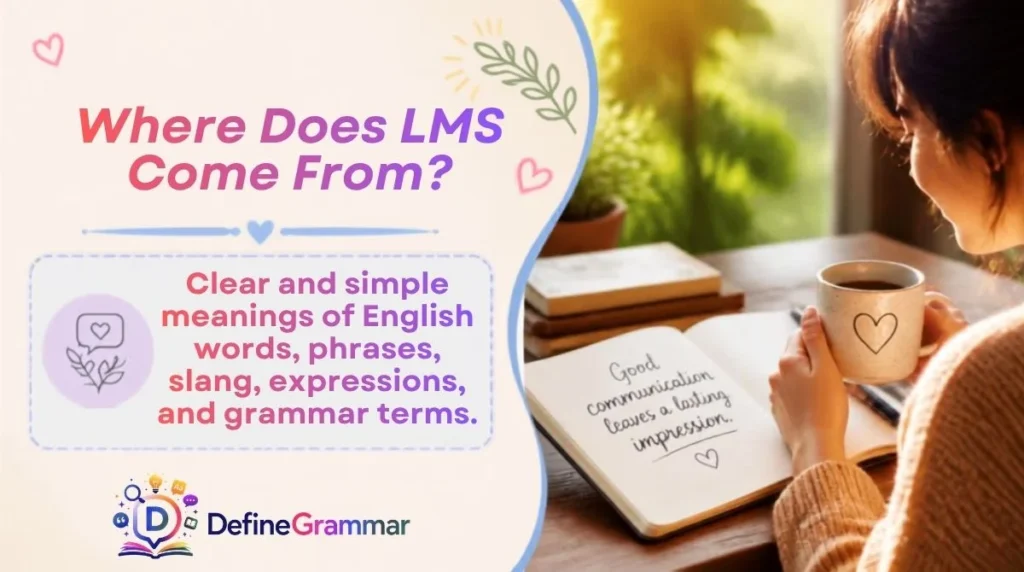 Where Does LMS Come From?