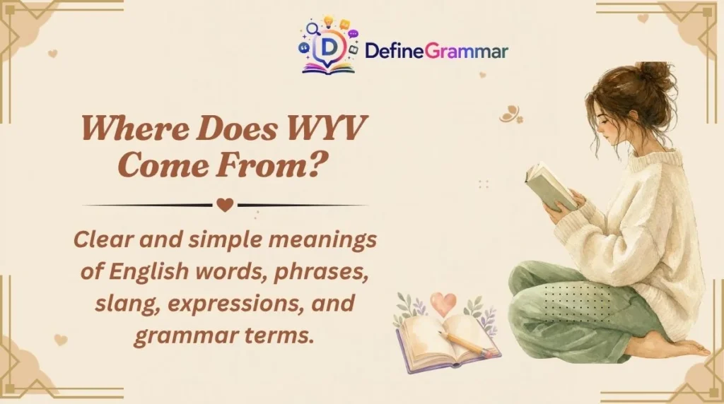 Where Does WYV Come From?